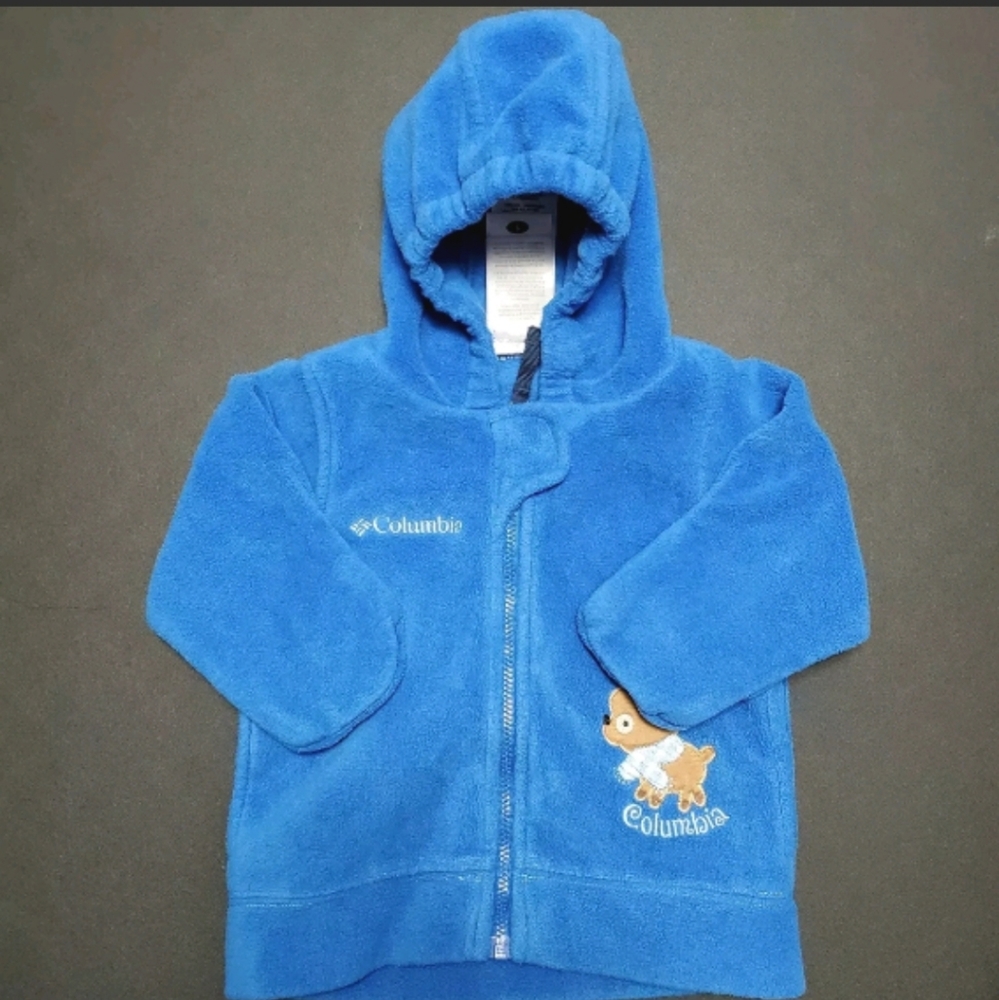 Pre-owned columbia hoodie 6 month boy